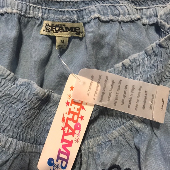 Boho denim top - Picture 3 of 3